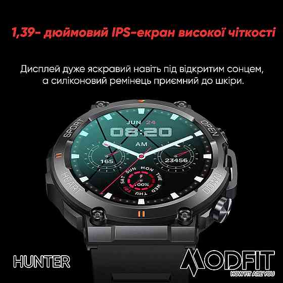 Modfit Hunter All Black 36 мм. Київ