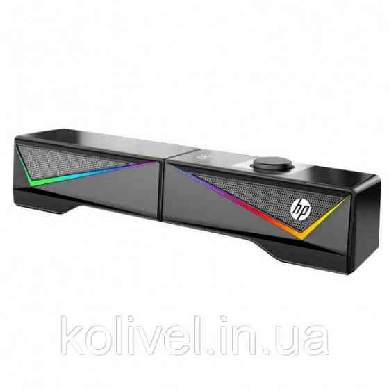 Акустична система (саундбар) 2.0 HP DHE-6005, USB, 6Вт, LED RGB (DHE-6005) Киев