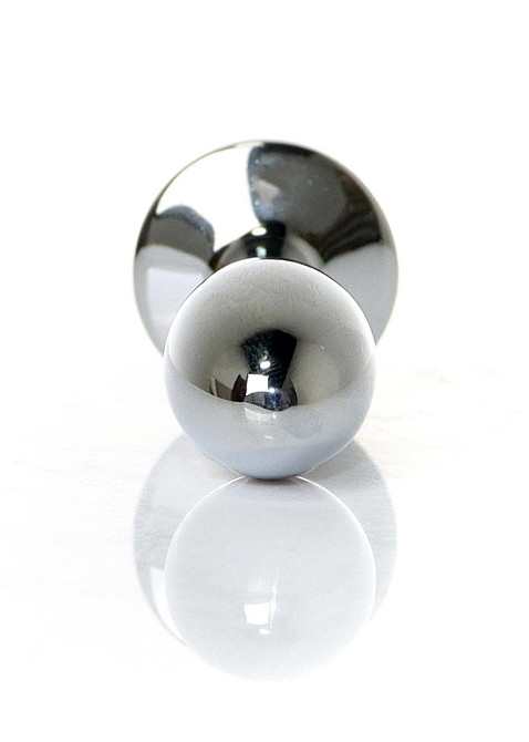 Анальна пробка - Jewellery Silver Plug Clear S Sex Aura Київ - фото 7