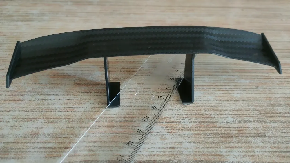 Спойлер-мини под карбон Чёрный на авто Киев - изображение 5