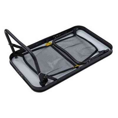 Туристичний стіл Bo-Camp Woodbine Compact 56x34 cm Black/Wood look (1404190) (DAS303264) Вінниця