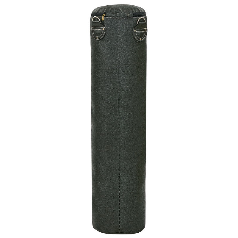 Мешок боксерский Цилиндр Кирза BOXER (h-140см, d-33см, вес-36кг, черный) Вишнёвое - изображение 2