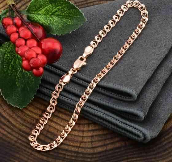 Браслет Xuping Love 40215, довжина 20см, ширина 3,5мм, позолота РО Київ