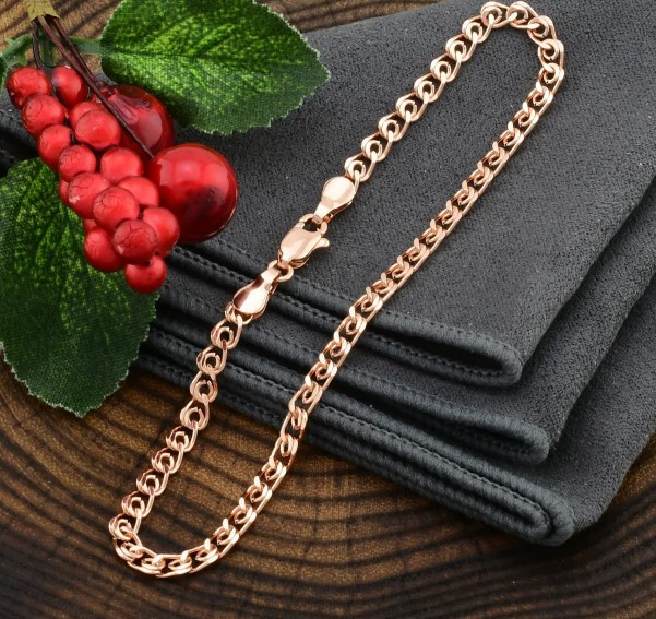 Браслет Xuping Love 40215, довжина 20см, ширина 3,5мм, позолота РО Київ - фото 1