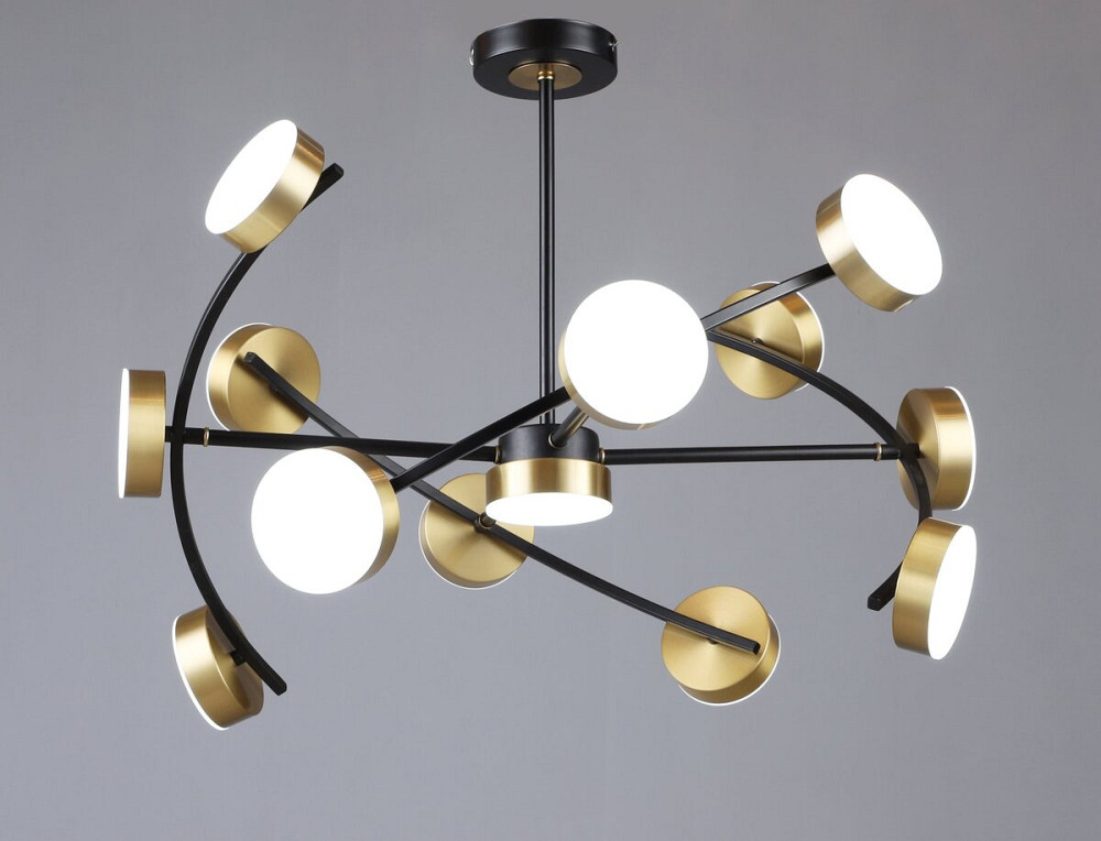 Люстра світлодіодна акрилова Sirius B N6340/13 BK+COP Коломия - фото 1