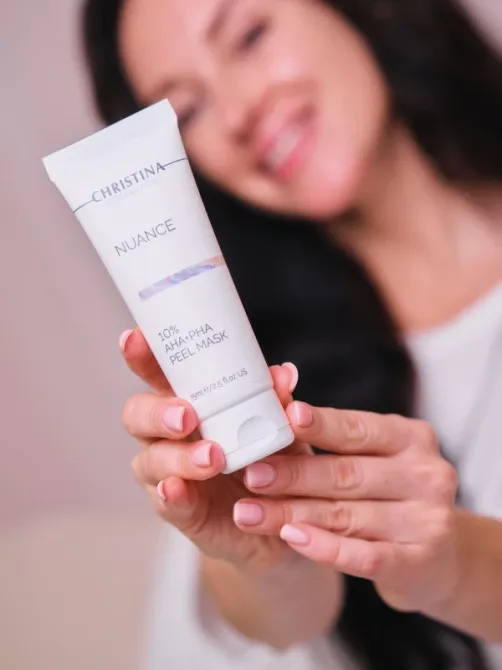 Пилинг-маска с 10% AHA-PHA Christina Nuance 10% AHA+PHA Peel Mask 75 мл Днепр - изображение 4