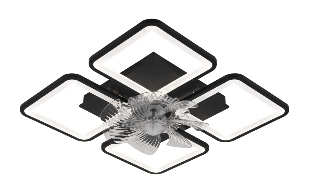 VALESO Стельовий світильник-вентилятор -Fan (Чорний) Коломия - фото 3