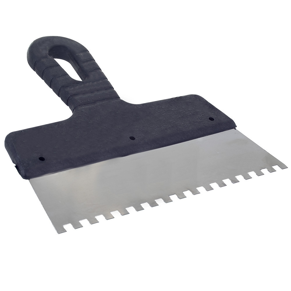 Шпатель зубчастий (неіржавкий) 200 мм 6×6 GRAD (8321345) Київ - фото 8