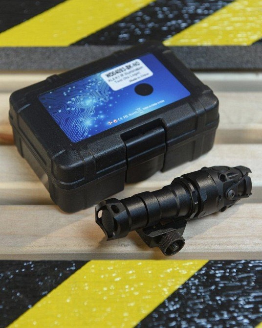 Ліхтарик з інфрачервоною підсвіткою KIJI Style K-10 (з кріпленням 20 мм, DE) WD04093-BK-NO ВТ4749 Одеса - фото 3