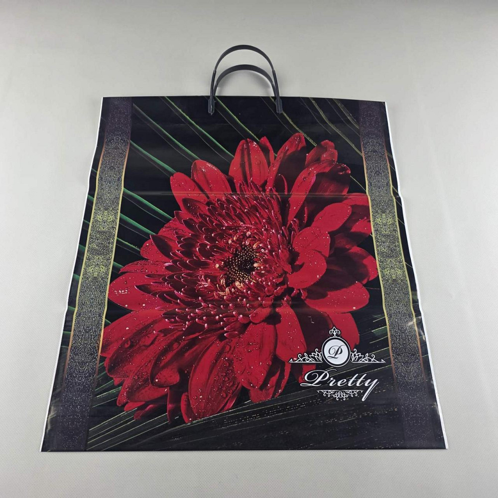 Пакет-сумка 40х45 з пластиковою ручкою "Претті" (10 шт.) Харків - фото 1