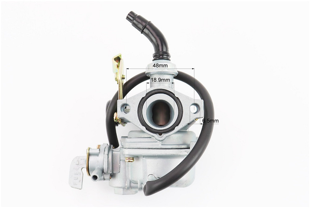 Карбюратор у зборі Delta 070/90/110cc, D=18,9 (дросель під трос, відстійник, кран) Київ - фото 3