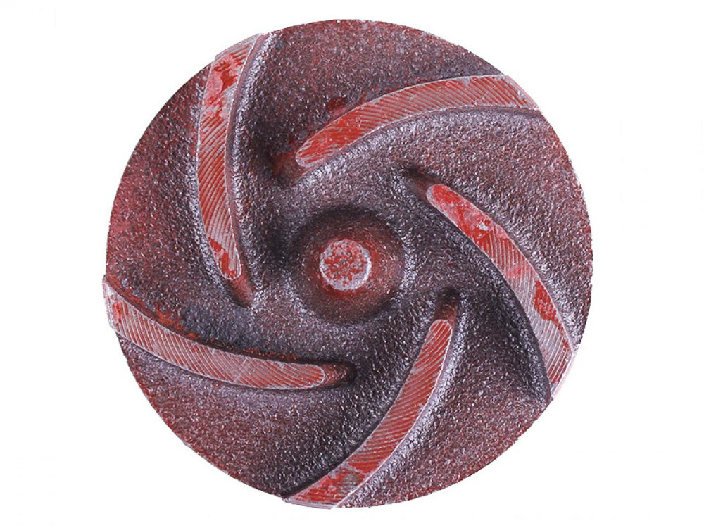 Крыльчатка мотопомпы (для 15) 5 лопастей, под резьбу М10 Мукачево - изображение 1