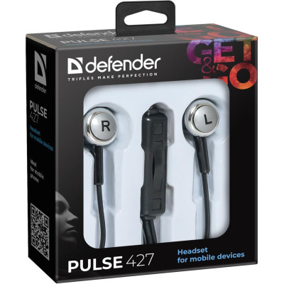Наушники Defender Pulse 427 Black (63427) Винница - изображение 2