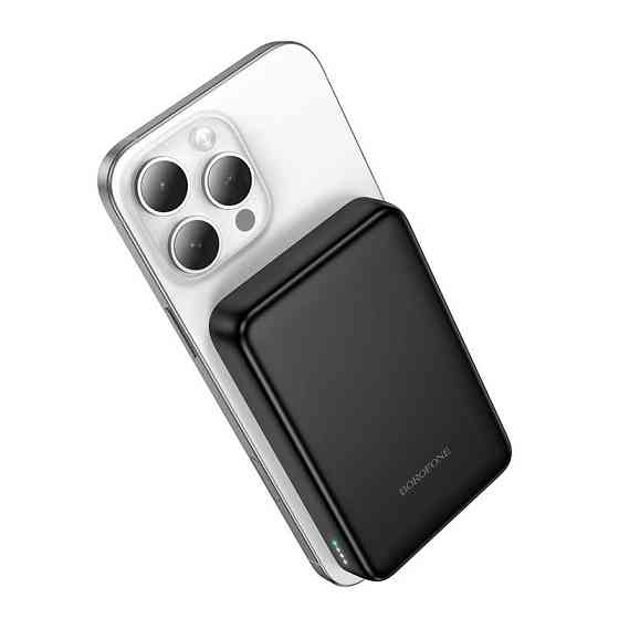 Павербанк 10000 mAh BOROFONE BJ82A Dawn PD20W быстрая зарядка магнитный power bank повербанк Одесса