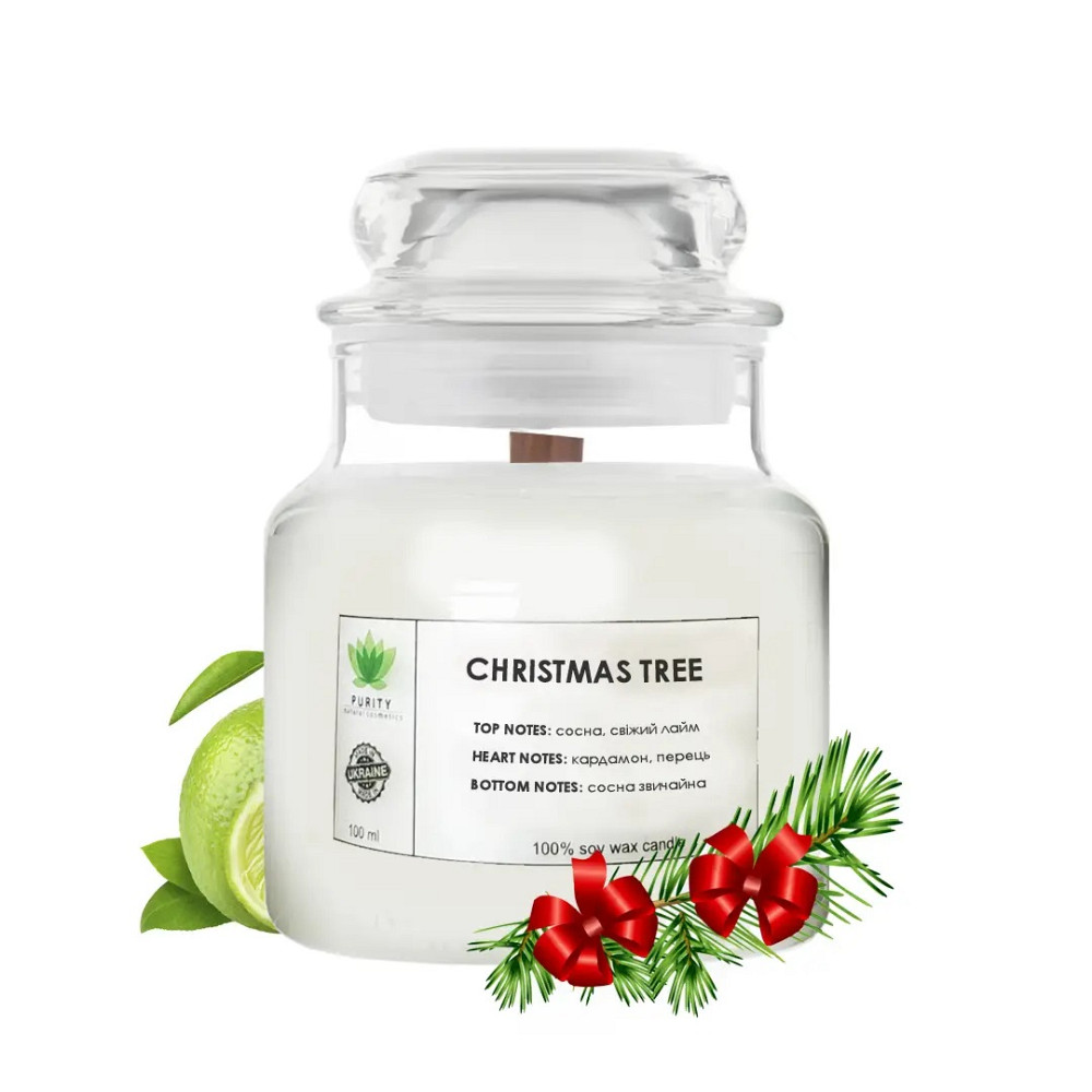 Аромасвечка Christmas tree ХM PURITY 100 г Киев - изображение 1