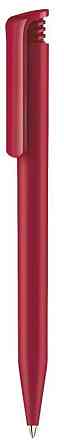 Ручка кулькова Senator Super Hit Matt пластиковий матовий корпус, колір темно-червоний (SN.2904 red 201) Київ