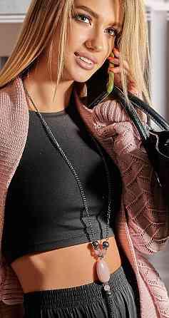 Ажурний в'язаний кардиган (48-52) Київ