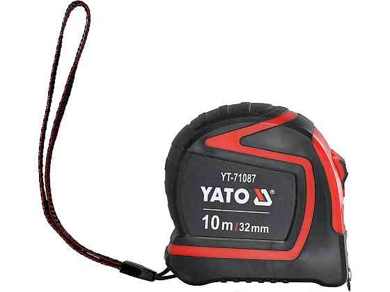 Рулетка вимірювальна YATO : L= 10 м x 32 мм,  [6/24] Одеса