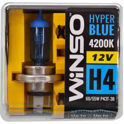 Автолампа WINSO H4 HYPER BLUE 4200K 60/55W (712450) Вінниця