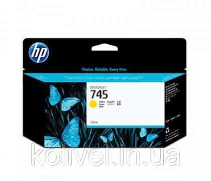 HP 745 DesignJet Z2600ps Yellow, 130 ml (F9J96A) Київ