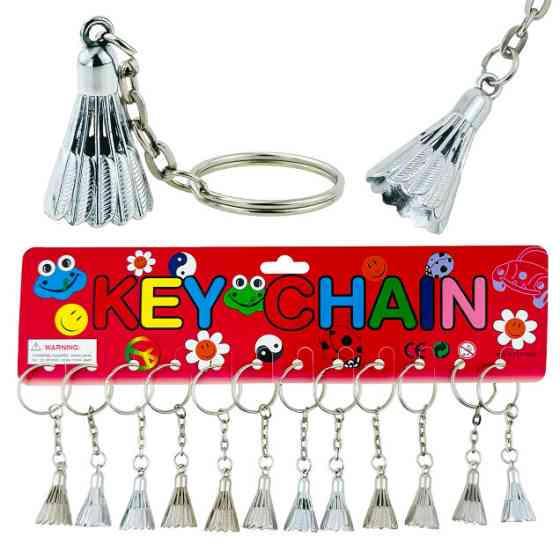 Брелок для ключей Воланчик Бандминтон 12 шт Киев