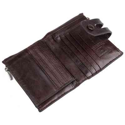 Гаманець Vintage Шкіряний Коричневий (14602) Вінниця