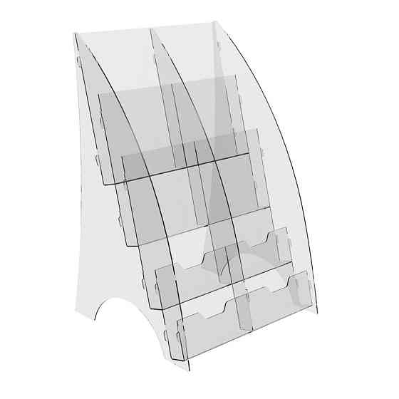 Буклетниця настільна EKOSTAR 8 кишень еврофлаєра + візитки Київ