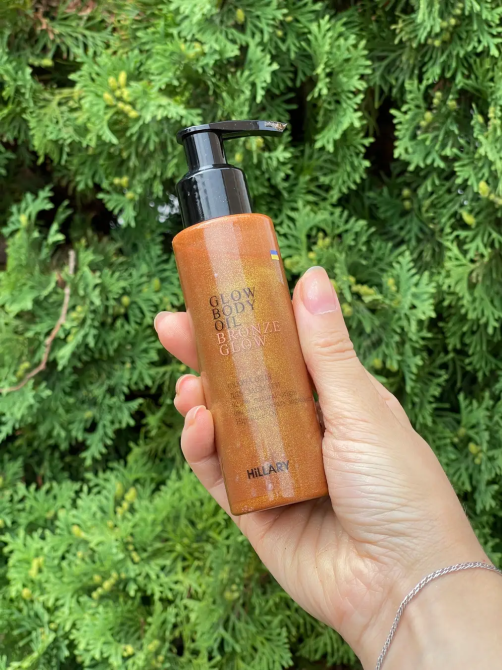 Сияющее масло для загара Сhic Bronze Glow Body Oil Hillary 100 мл Киев - изображение 5