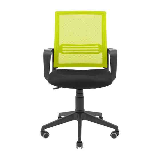 Офисное кресло руководителя Richman Gina Piastra Черно-салатовый Днепр