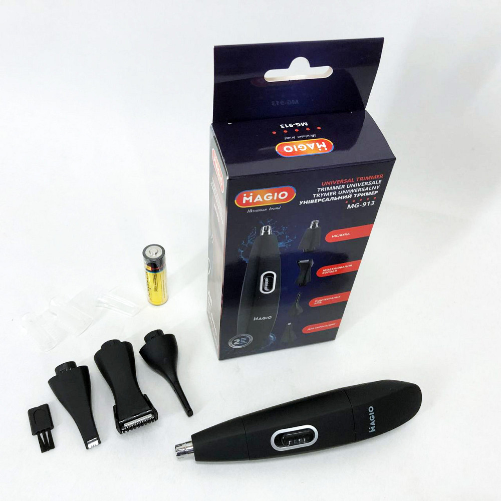 Електричний тример для волосся в носі, Тример для стрижки носа носа і окантовки TA-33 Івано-Франківськ - фото 8