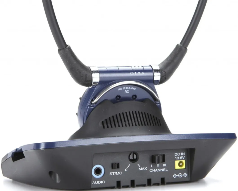 Бездротова ТБ-система Sennheiser Set 840-TV преміум-навушники для телевізора зі стетоскопічним кріпленням для людей похилого віку Київ - фото 7