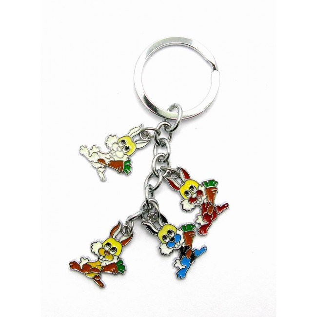 Брелок для ключів Заєць з морквою Київ - фото 1