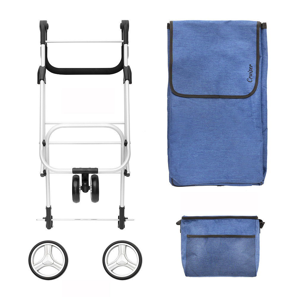 Сумка-тележка ShoppingCruiser 3 Wheels Blue (650062) Киев - изображение 6