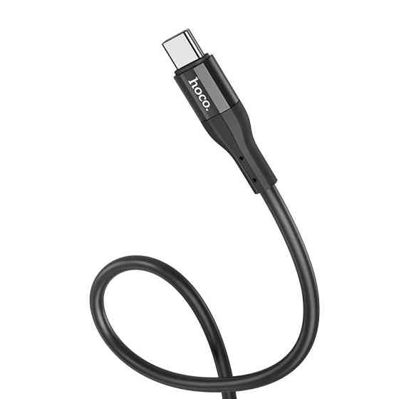 Кабель Hoco X72 Creator silicone charging data cable for Type-C Black Одеса