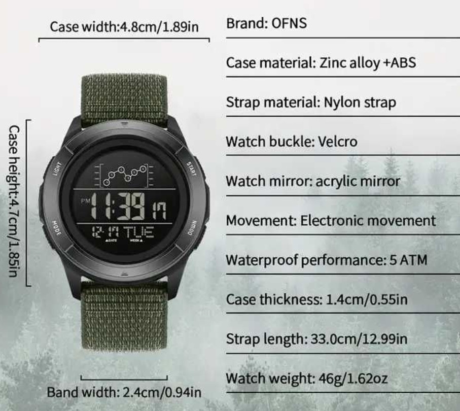 Часы наручные мужские спортивные наручний годинник Sanda-Cord. Киев - изображение 1