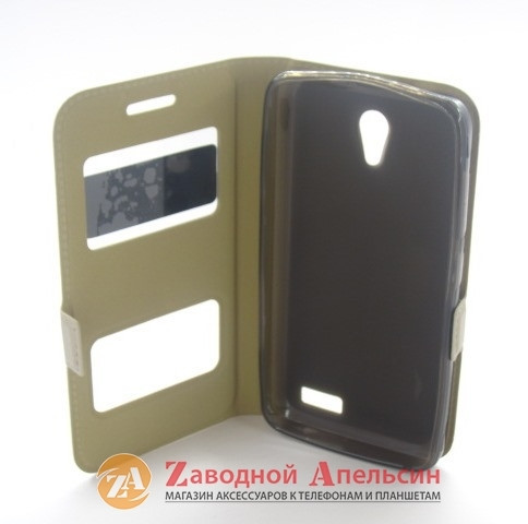Чохол книжка Lenovo A319 Smart Case gold Одеса - фото 6