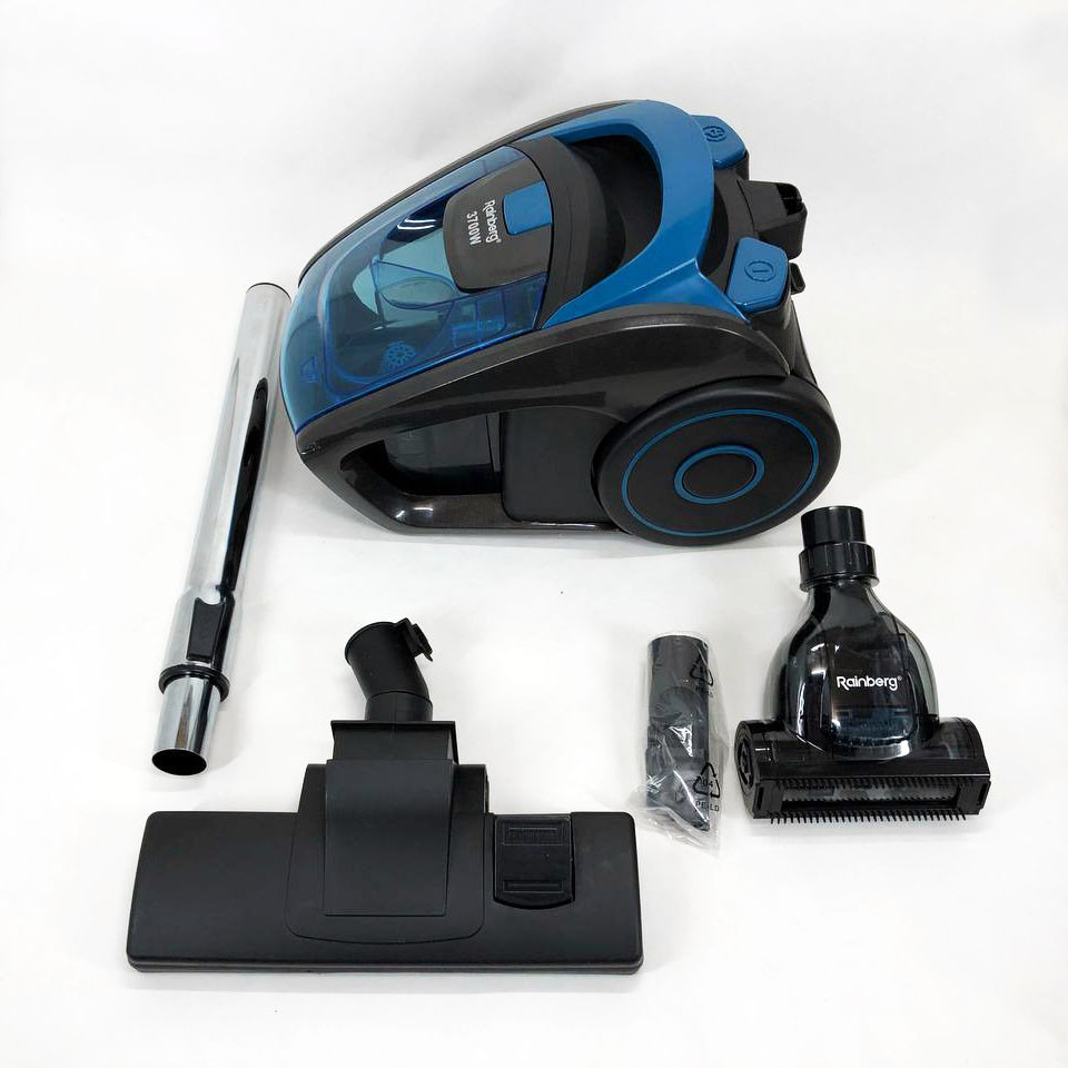 Легкий контейнерний пилосос Rainberg, Домашній пилосос для дому удома топ Колбовий потужний XZ-28 Львів - фото 10