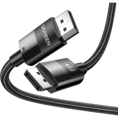 Кабель мультимедийный DisplayPort M to DisplayPort M 2.0m V1.4 Ugreen (80392) Винница - изображение 1
