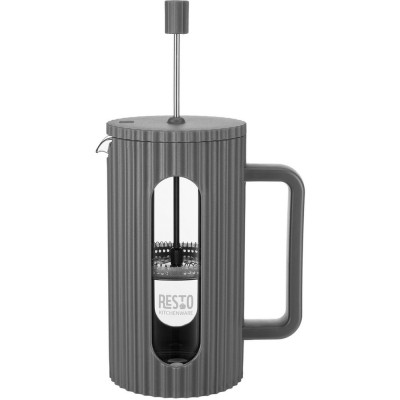 Френч-прес Resto Keid бамбук 1000 мл графіт (90535) Вінниця - фото 1