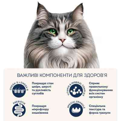 Сухой корм для кошек Home Food Hairball control For sterilised с индейкой и ягодами 1.6 кг (4820235020873) Винница