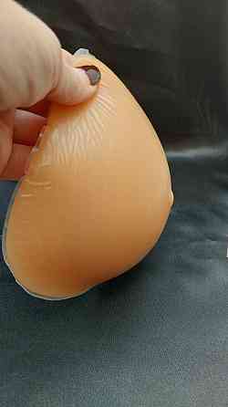 Реалістичні силіконові груди IVITA розмір L / С / 34C / 36B / 38A 16.5*14.5*4см Луцьк