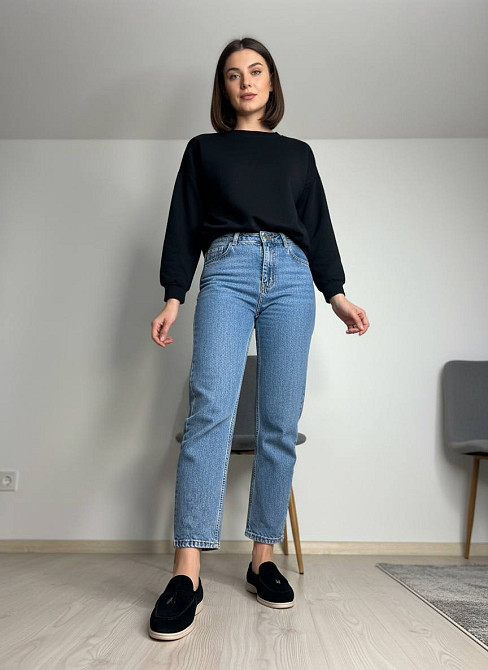 Туфлі жіночі Meideli 509-1 лофери з натуральної замші з китицями чорні, 36, 23 см Київ - фото 13