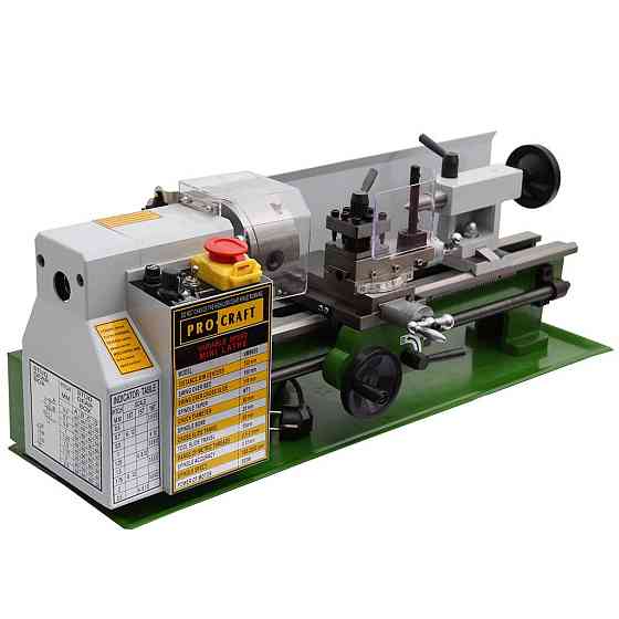Токарний верстат Procraft VMM800 – 550 Вт, 100–2500 об/хв, для точного металевого токаріння Львів