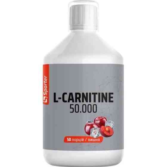 Карнитин Sporter L-carnitine 50000 500 мл, вишня Луцк