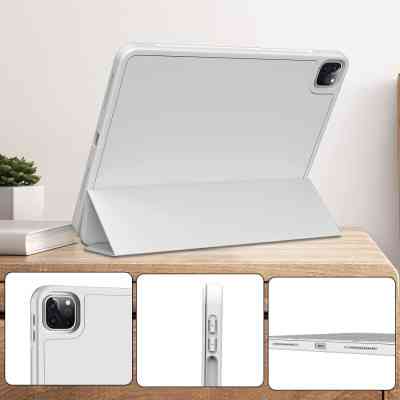 Чехол для планшета BeCover Tri Fold Hard TPU Apple iPad Pro 11 2020/2021/2022 Gray (711111) Винница