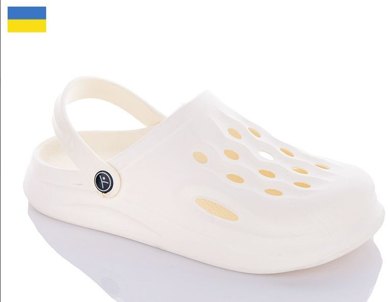 Кроксы женские белые сабо для работы и отдыха легкие и комфортные ТМ очень удобные Одесса - изображение 7