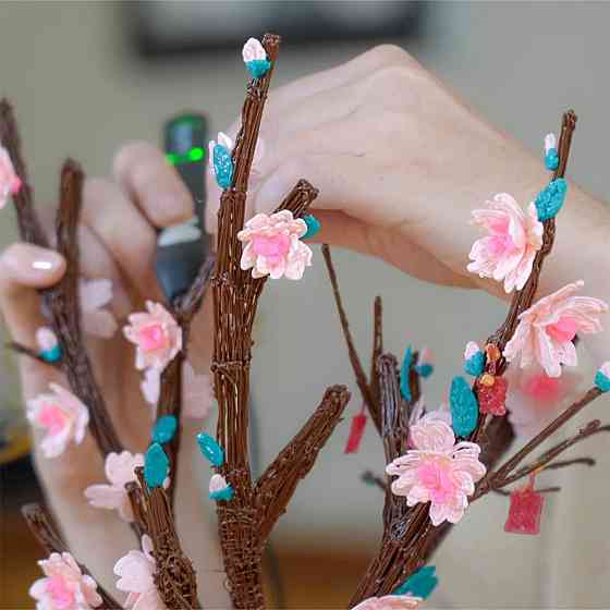 3D-ручка 3Doodler Flow для професійного користування – Синя Дніпро