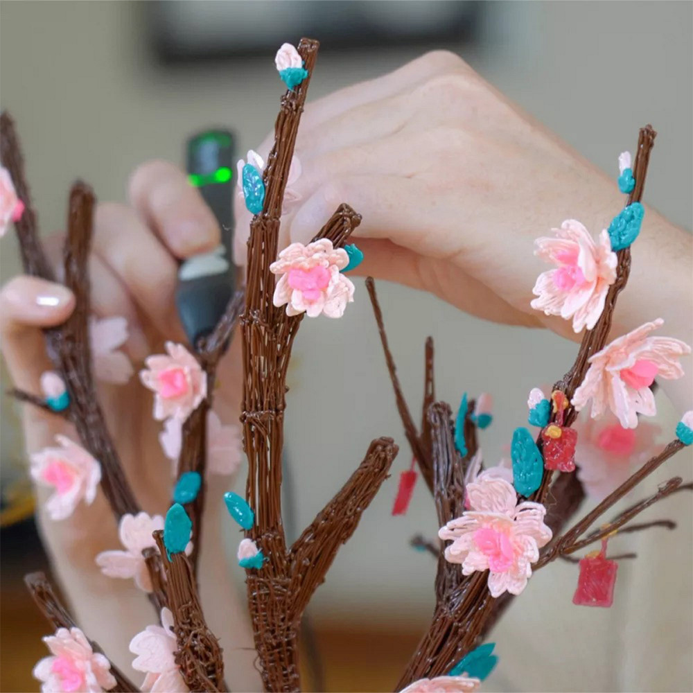 3D-ручка 3Doodler Flow для професійного користування – Синя Дніпро - фото 2