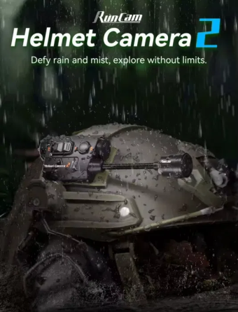 Экшн-камера RunCam Helmet Camera 2 на шлем с ночной съемкой водонепроницаемая Киев