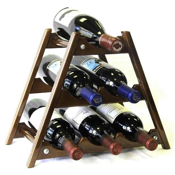 Настольная винная полка 